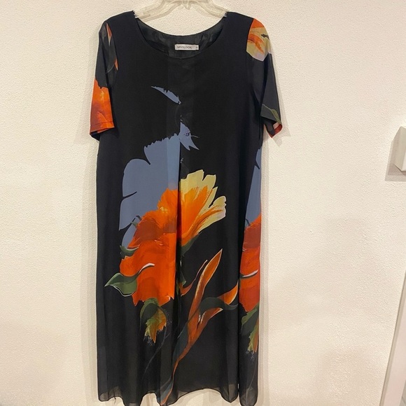 NEW Mislook Floral Maxi Dress Size Medium - Picture 1 of 3